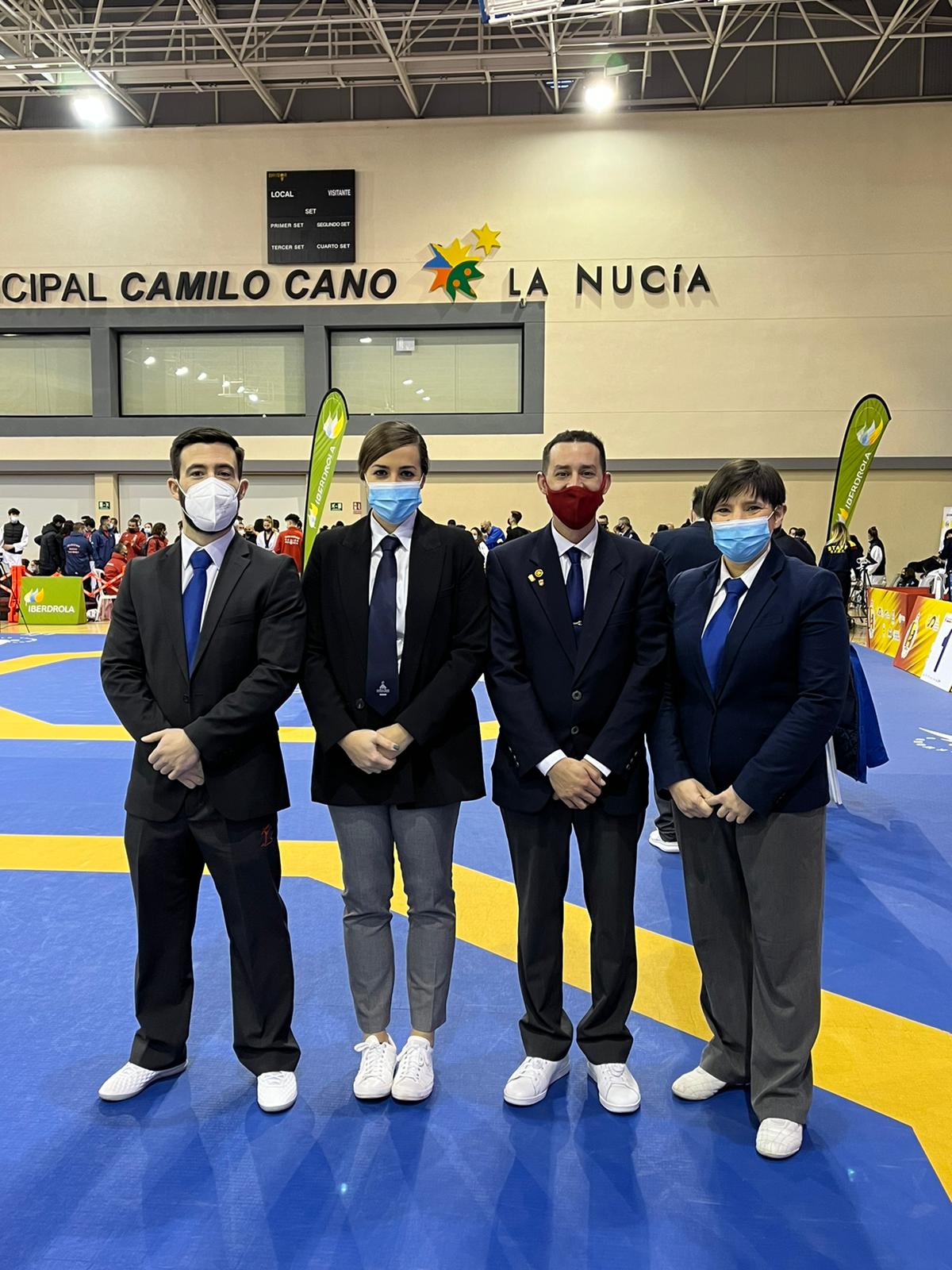 EQUIPO ARBITRAL NAVARRO A TOPE EN LA NUCIA